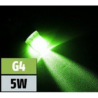 LED Stiftsockellampe 12V/5W, Sockel G4, Lichtfarbe grün 