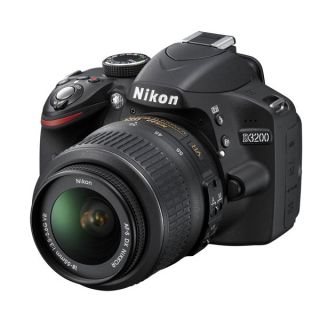 Spiegelreflexkamera D 3200 schwarz + Objektiv AF S DX 18 55 VR , NEU