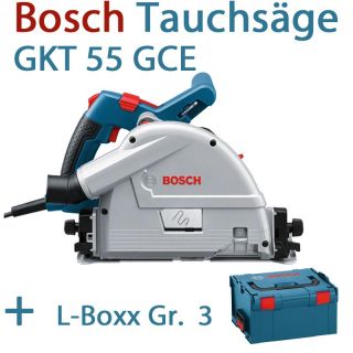 Bosch Tauchkreissäge GKT55GCE in der L Boxx Gr. 4 374 Tauchsäge