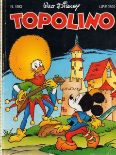 Topolino 1993 del 2 1994 Mickey Mouse In asta oltre 5000 Topolino
