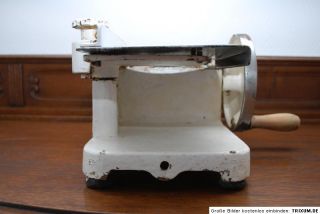 Für den Artikel Alte Wurstschneidemaschine   Aufschnittmaschine
