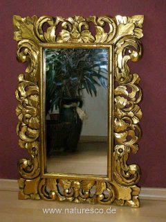 Spiegel Wandspiegel Barock Barockspiegel Gold 90x60 cm