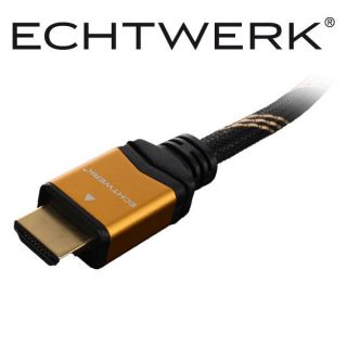 Echtwerk Premium HDMI Kabel 2m 1.4 FULL HD 3D PS3 Ethernet