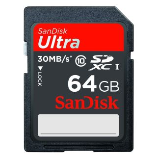 SANDISK 64 GB Ultra SDXC SD UHS 1 I Speicherkarte n Karte n Card s San