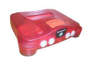 Nintendo 64 Rot Spielkonsole PAL 0045496340186
