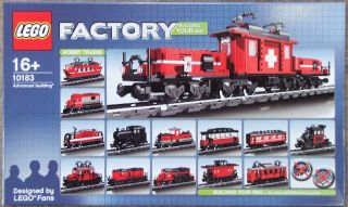 Lego 10183 Schweizer Krokodil für die Eisenbahn, Sammlerzustand, mit