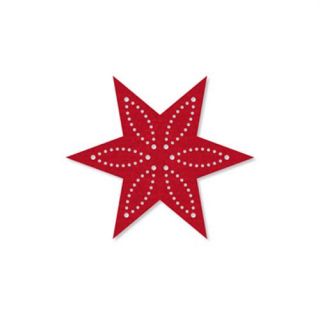 Filzsterne Filz Sterne Stern rot, creme oder braun cappuccino groß