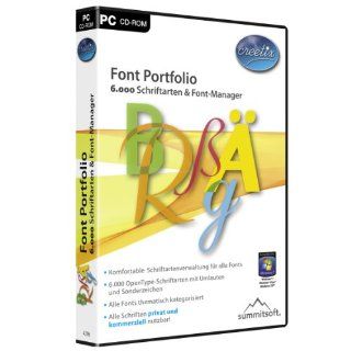 Font Portfolio   6.000 Schriftarten & Font Manager 