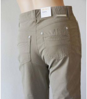 Capri Damen Stretch Jeans Hose Frb. Mocca Gr. 38 L21 NEU 78#