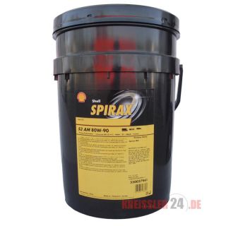 Shell Spirax S3 AM 80W 90 20 Liter Achs  und Getriebeöl API GL4/GL5