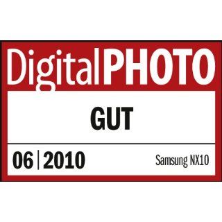 Samsung NX10 Systemkamera Kit inkl. 18 55 mm Objektiv 