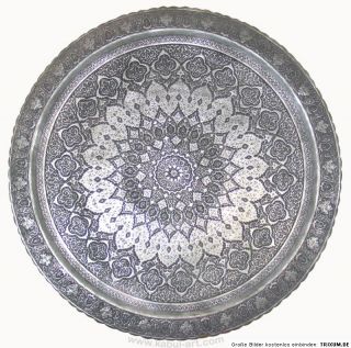 Tablett Kupfer teetisch rarität aus Isfahan persien 83 cm A