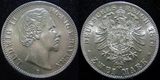 B468 J.41 Bayern 2 Mark 1876 Ludwig II. 1864 1886