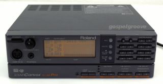 ROLAND SC 88 Pro Sound Canvas MIDI Soundmodul SC88pro Top Zustand