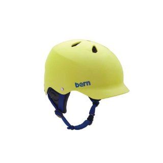 Bern Watts H2O yellow Helm Sport & Freizeit