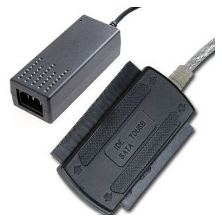USB IDE SATA Konverter Adapter 2,5/3,5/5,25 + Netzteil: 