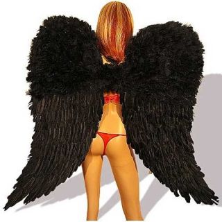 Gothic Engelsflügel Flügel schwarz 100x95 cm Engel