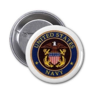 United States Navy Seal Pinback Buttons