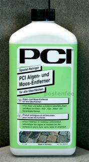 95€/L PCI Algen  und Moos Entferner 1L Reiniger Moos Algen