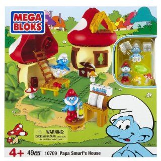 MEGA Bloks 10709   Papa Schlumpfs schlumpfiges Zuhause 