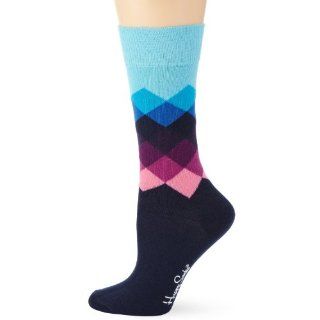 Happy Socks Unisex   Erwachsene Socken, kariert FD12