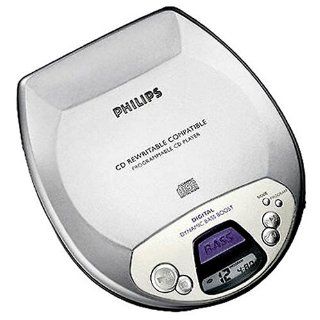 Philips AX 1001 tragbarer CD Player silber: Elektronik