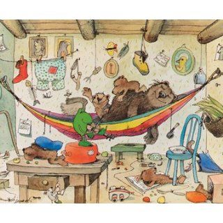 / Kunstdruck Bären Familie 58 x 48 cm Küche & Haushalt