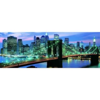 44233   Educa   Puzzle 1000 Teile Panorama   Brooklyn Bridge, New York