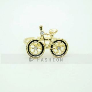 Fahrrad Style Ringe Damen Herren Bike bicycle Fingerring NEU 102 0174