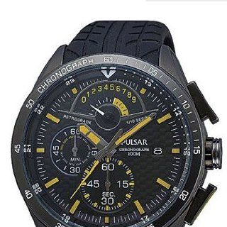 Pulsar Uhren Herren Armbanduhr XL Sport Chronograph Quarz Kautschuk