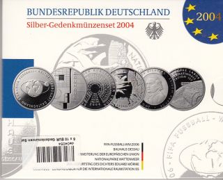 BRD, Germany 200 4 6 x 10 euro PP in the blister, all in luxury