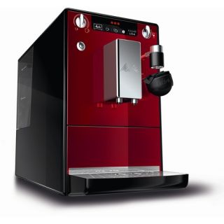 2L Kaffeevollautomat Caffeo Lattea in Rot / Schwarz E955 102