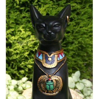 Wunderschöne Ägyptische Bastet Katze Statue Dekofigur: 