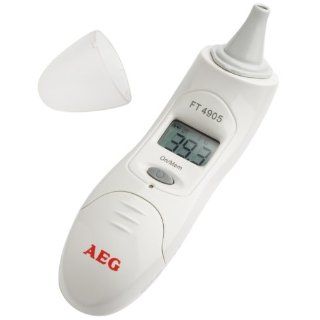 AEG FT 4905 Ohrthermometer mit Speicherfunktion weiß 