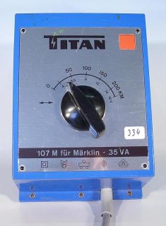 Titan H0 107 M Regeltafo 35VA für Märklin #334
