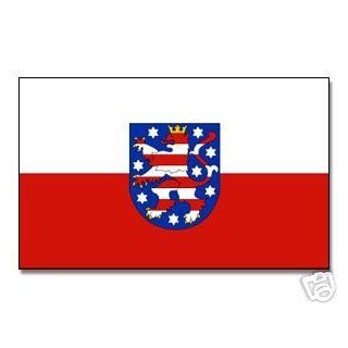 Thüringen Flagge Fahne 60 * 90 cm Küche & Haushalt
