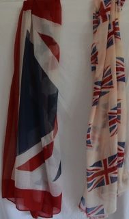 Schal Tuch Flagge England englische Flagge XL 180x118 cm neue Mode