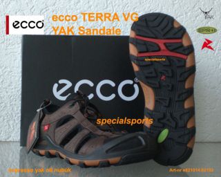 ecco Terra VG Sandale YAK Men 821014 espresso EU43 2011