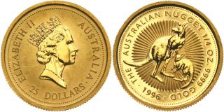 C123 Australien 25 Dollar 1996 GOLD