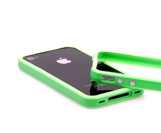 6x iPhone 4 4S Bumper Tasche Cover Case Hülle Schutz Etui ++ PREMIUM