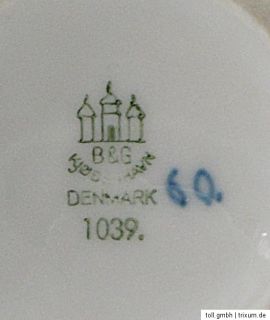 12 465) Bing & Gröndahl Copenhagen Kleiner Gießer Bla Malet, 1948