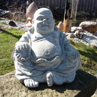 Buddha Steinfigur Gartenfigur Gartendeko 55 kg Garten