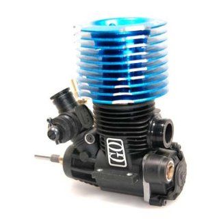 GO28P8 Motor mit Rotostart Backplate Blue Flame 