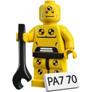 LEGO Minifigur Sammlerstück Crash Test Dummy (Serie Eine) (Beutel