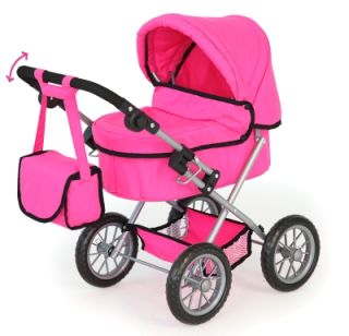 OSTERANGEBOT Bayer Design Mini  Puppenwagen Trendy pink wie neu 13029