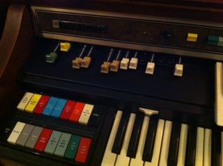 Hammond Century Heimorgel Orgel mit original LESLIE und Zugriegel, Top