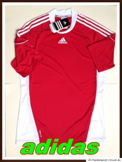 adidas Shirt Formotion Clima Cool für Jungen + Mädchen in Rot Weiß