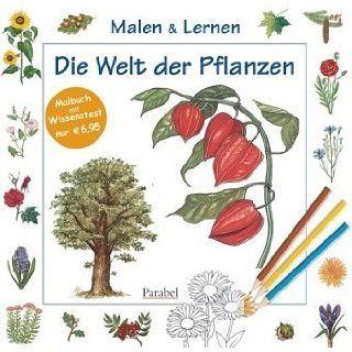 Malen & Lernen Die Welt der Pflanzen Sechs Malbücher in einem