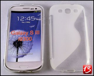 Samsung Galaxy S3 i9300 hülle case transparent sline silikon neu tpu