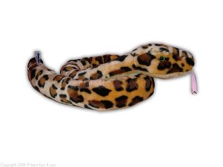 Schlange Klapperschlange braun mit Rassel 137 cm
